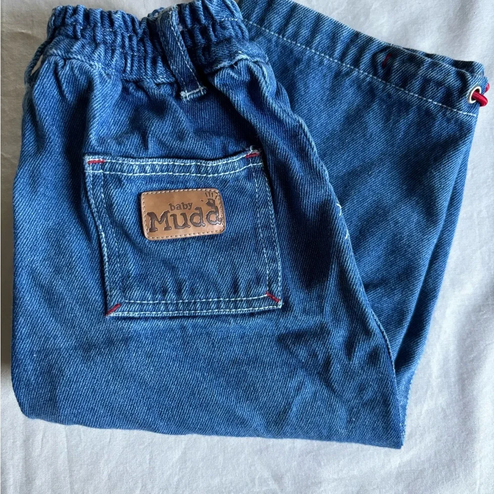 Vtg. Mudd Kids Blue Jeans - Picture 7 of 8